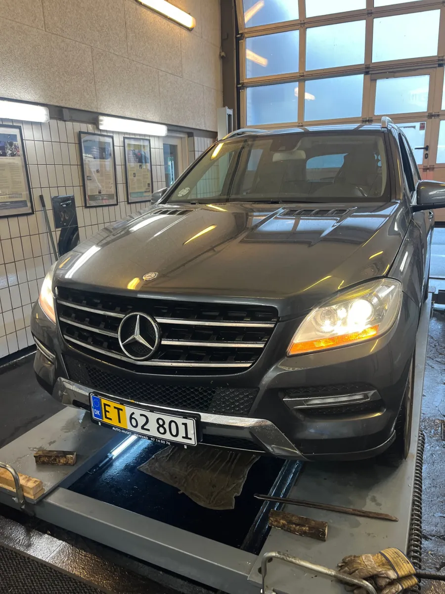 Foto fra et syn på Udby Bilsyn og Antirust