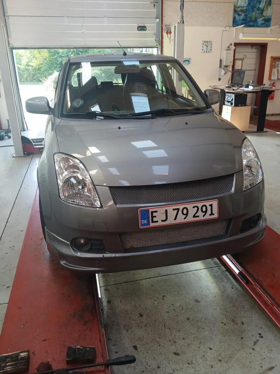 Foto fra et syn på Bilsyn Svendborg ApS