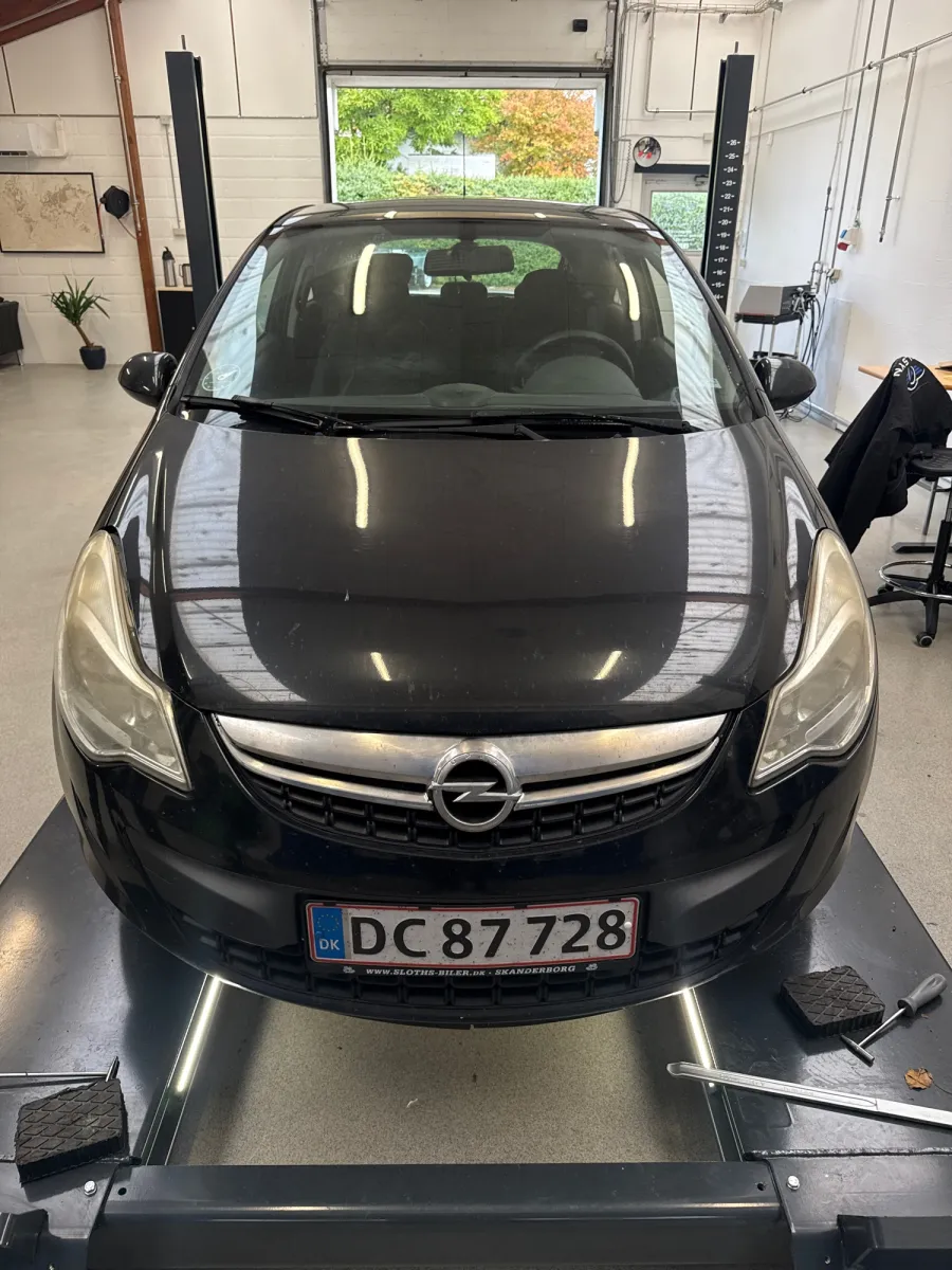 Foto fra et syn på Bilsyn Kronjylland ApS