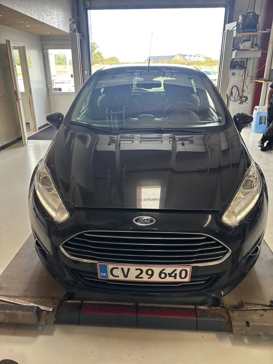 Foto fra et syn på Bilsyn Mors