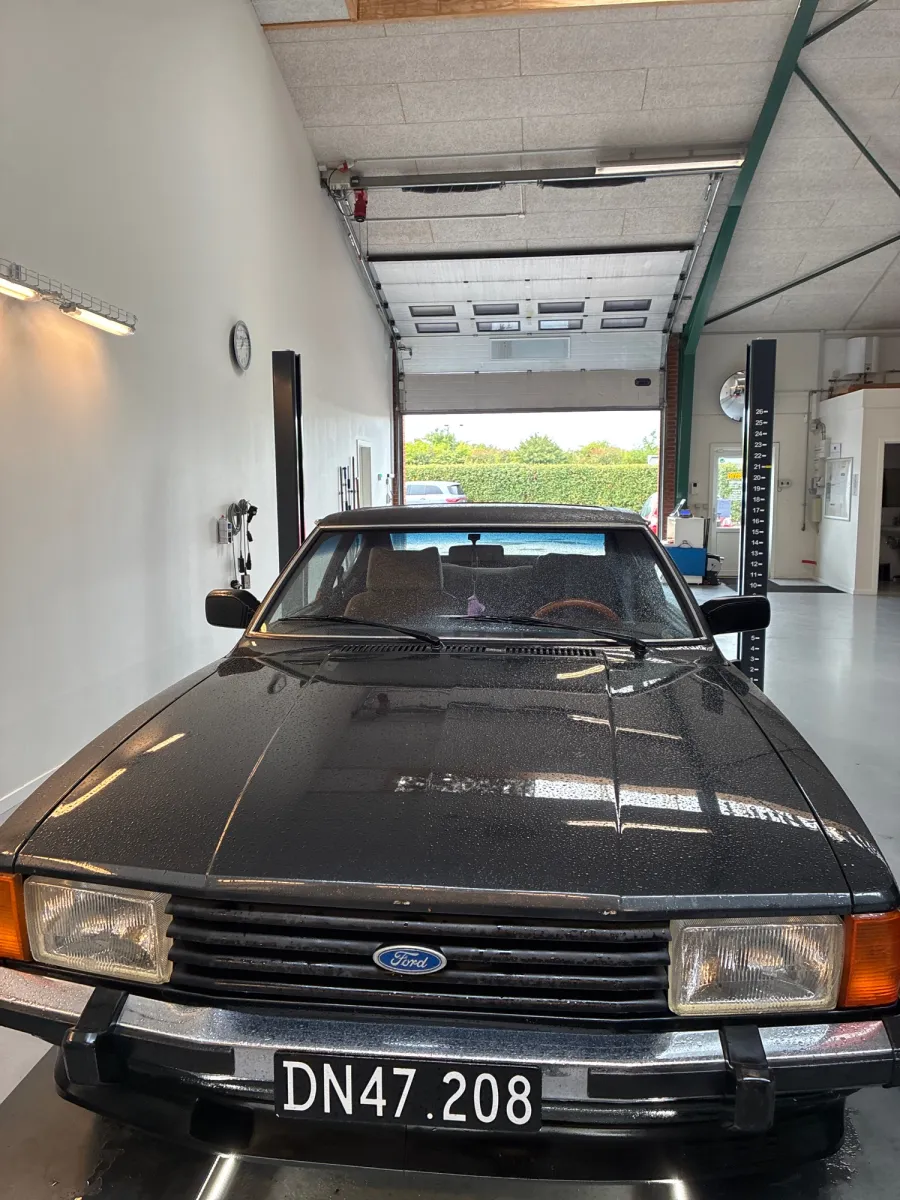 Foto fra et syn på Midtvest Bilsyn ApS