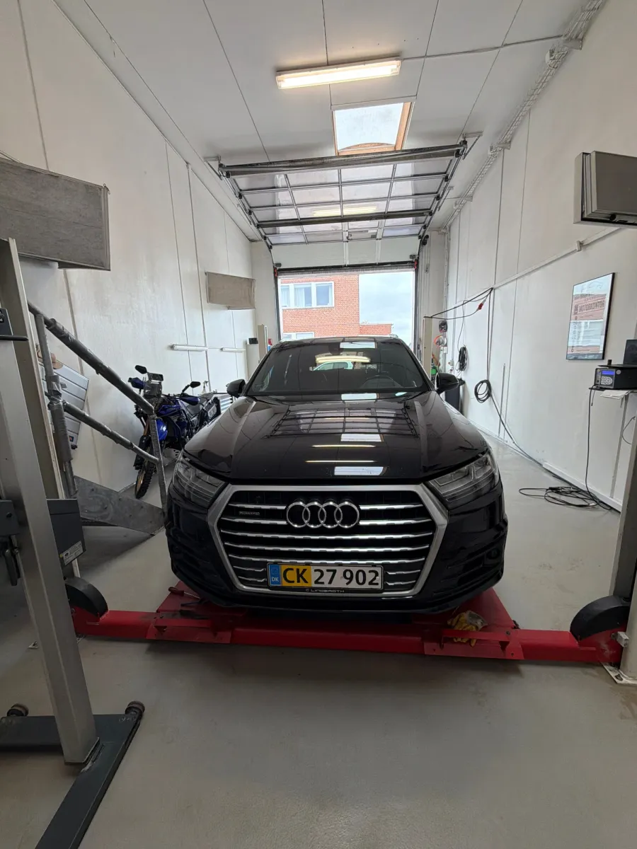 Foto fra et syn på Islevbilsyn & motorkontor ApS