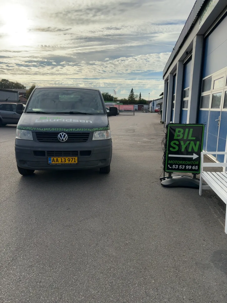 Foto fra et syn på Hvidovre Synshal ApS