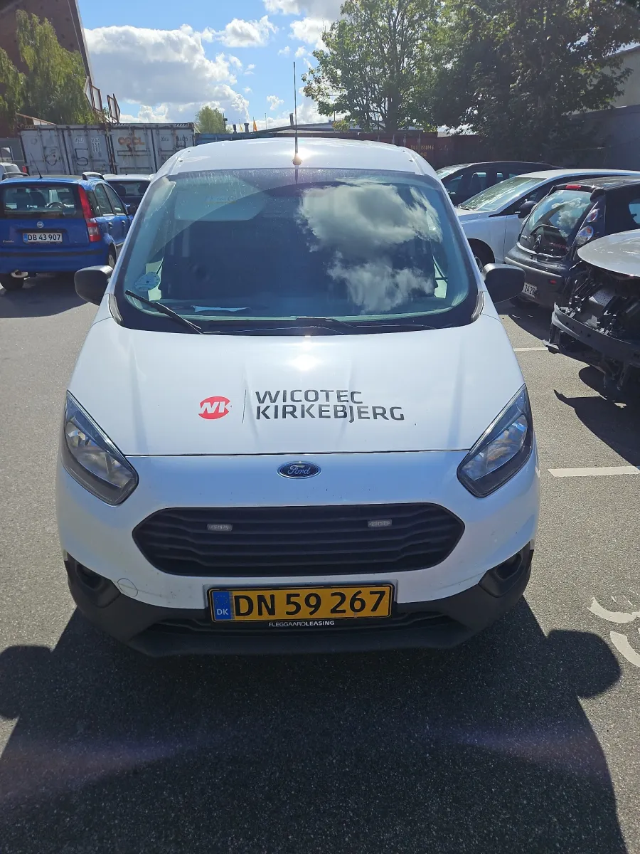 Foto fra et syn på DK Bilsyn ApS