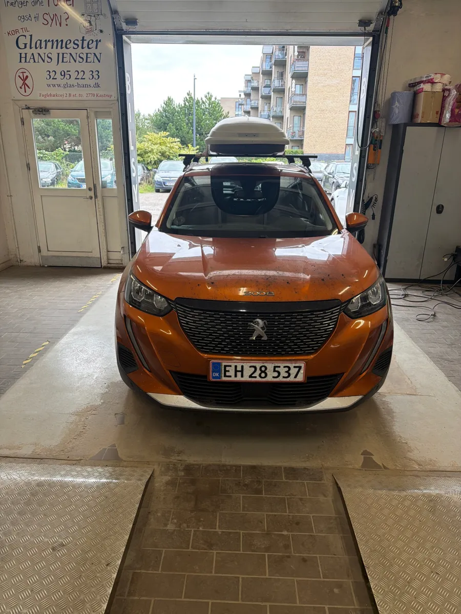 Foto fra et syn på ABC Bilsyn ApS