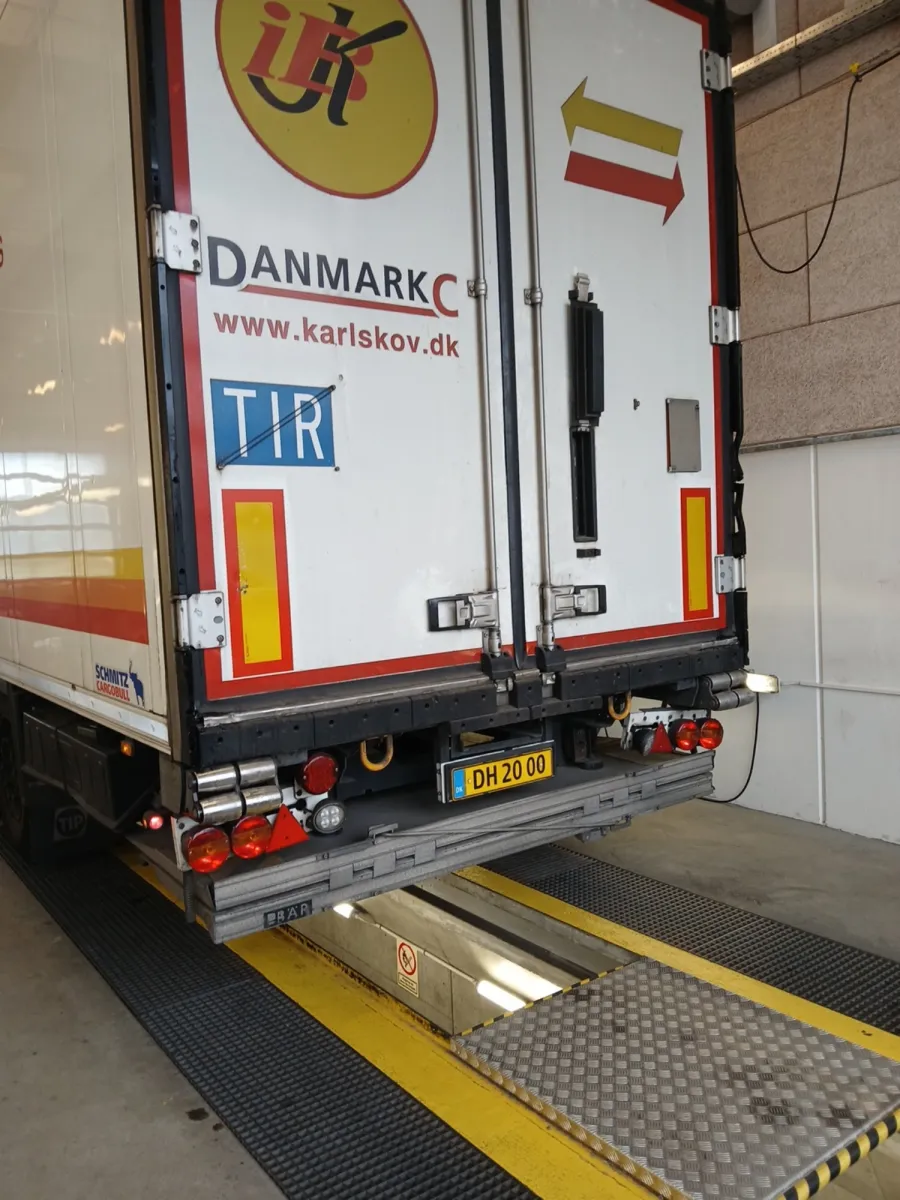 Foto fra et syn på Applus Danmark A/S