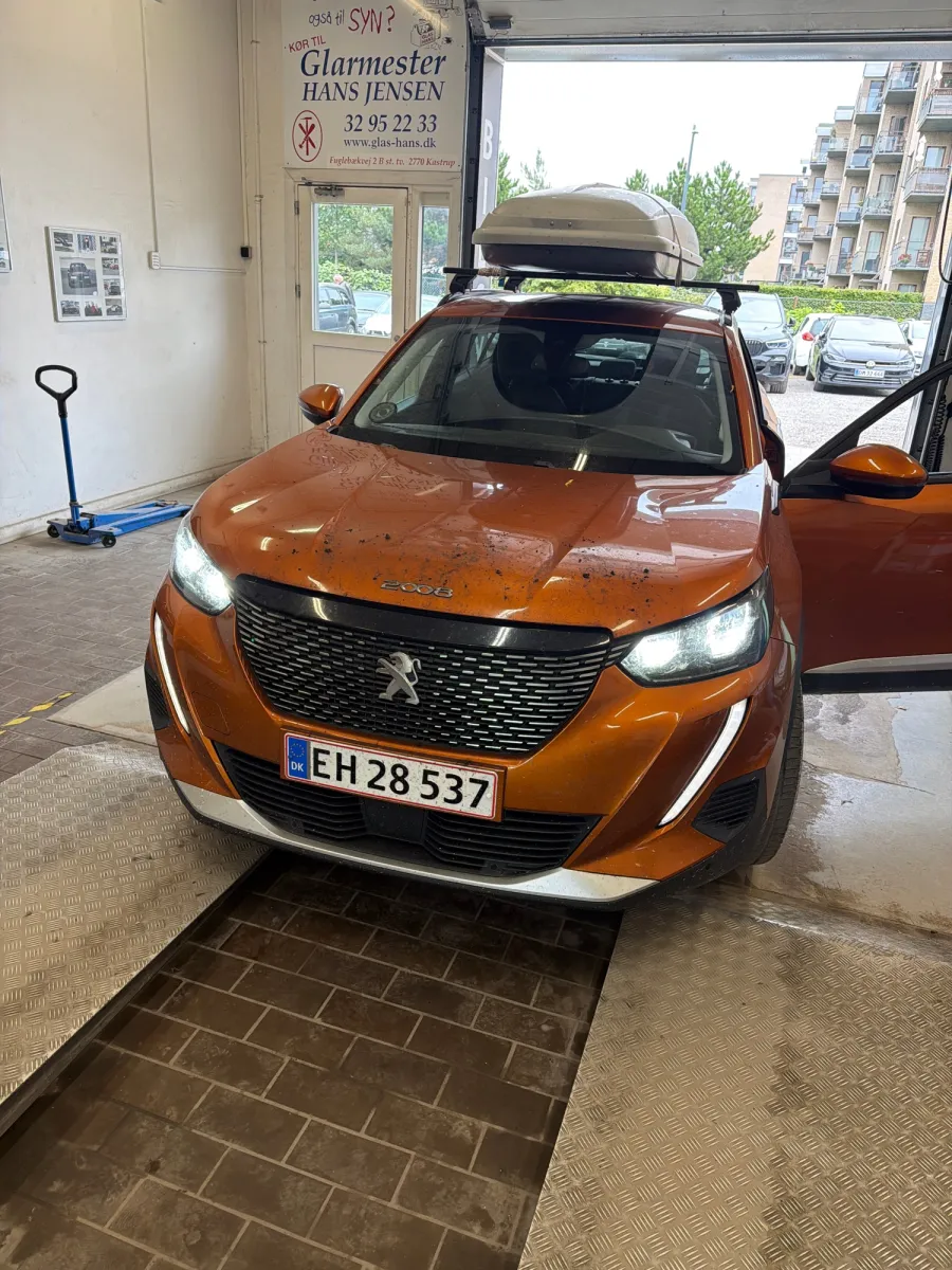 Foto fra et syn på ABC Bilsyn ApS