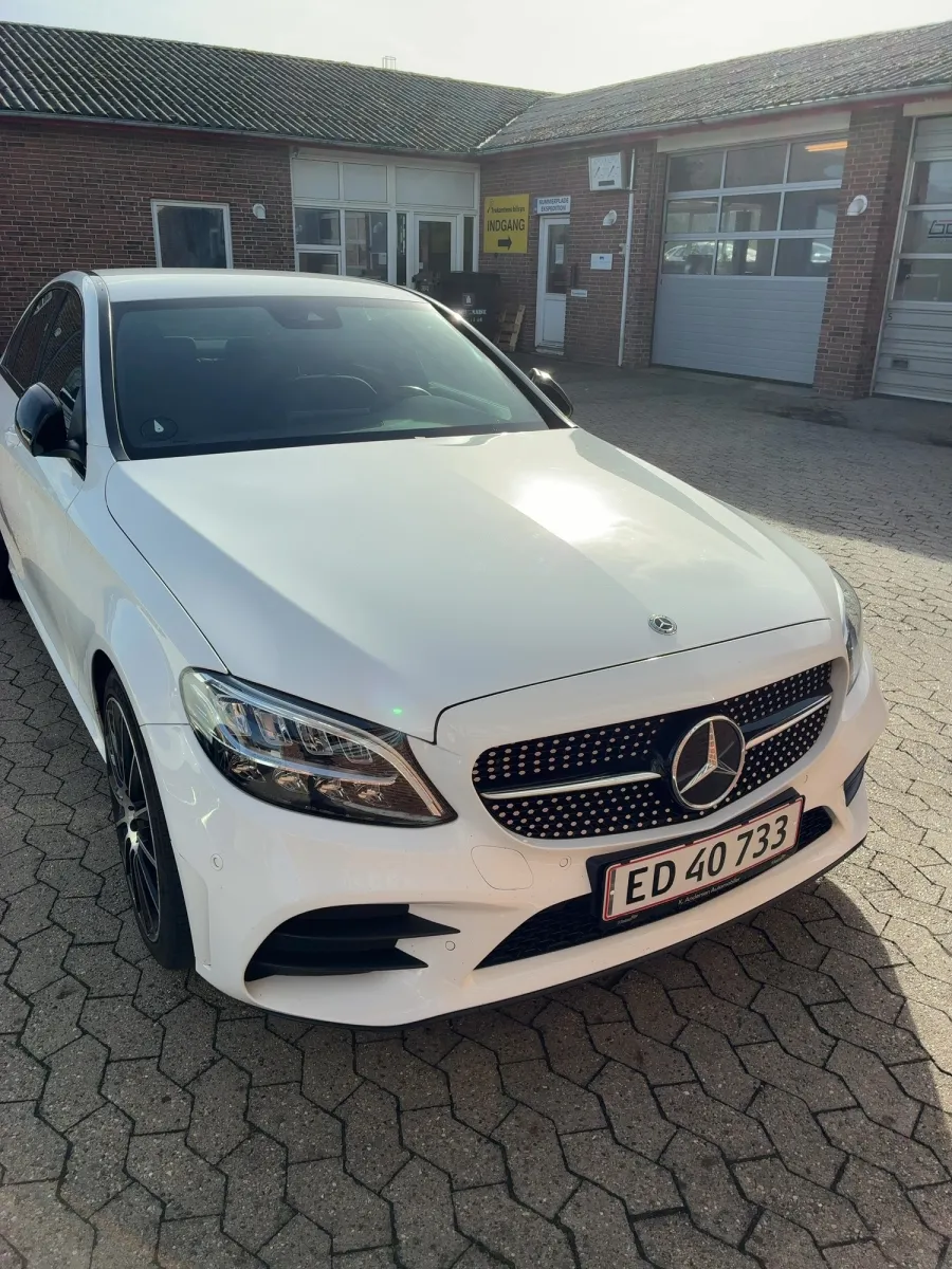 Foto fra et syn på Trekantens Bilsyn ApS