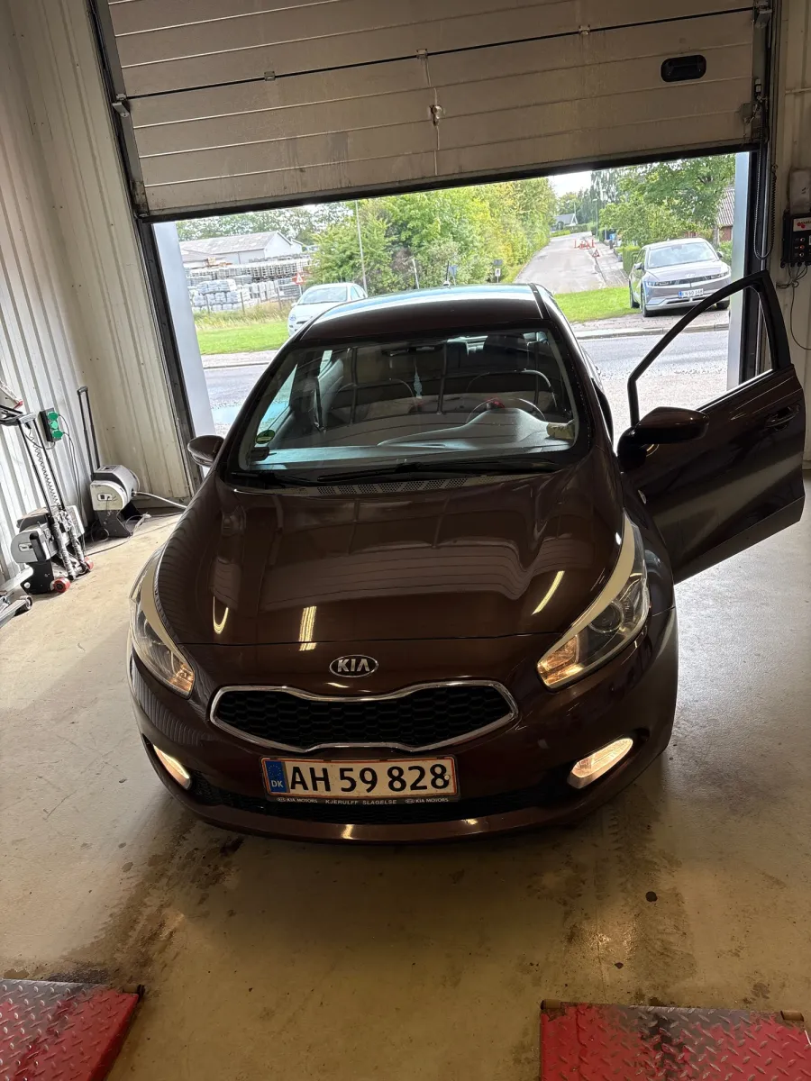 Foto fra et syn på Sikker Bilsyn ApS