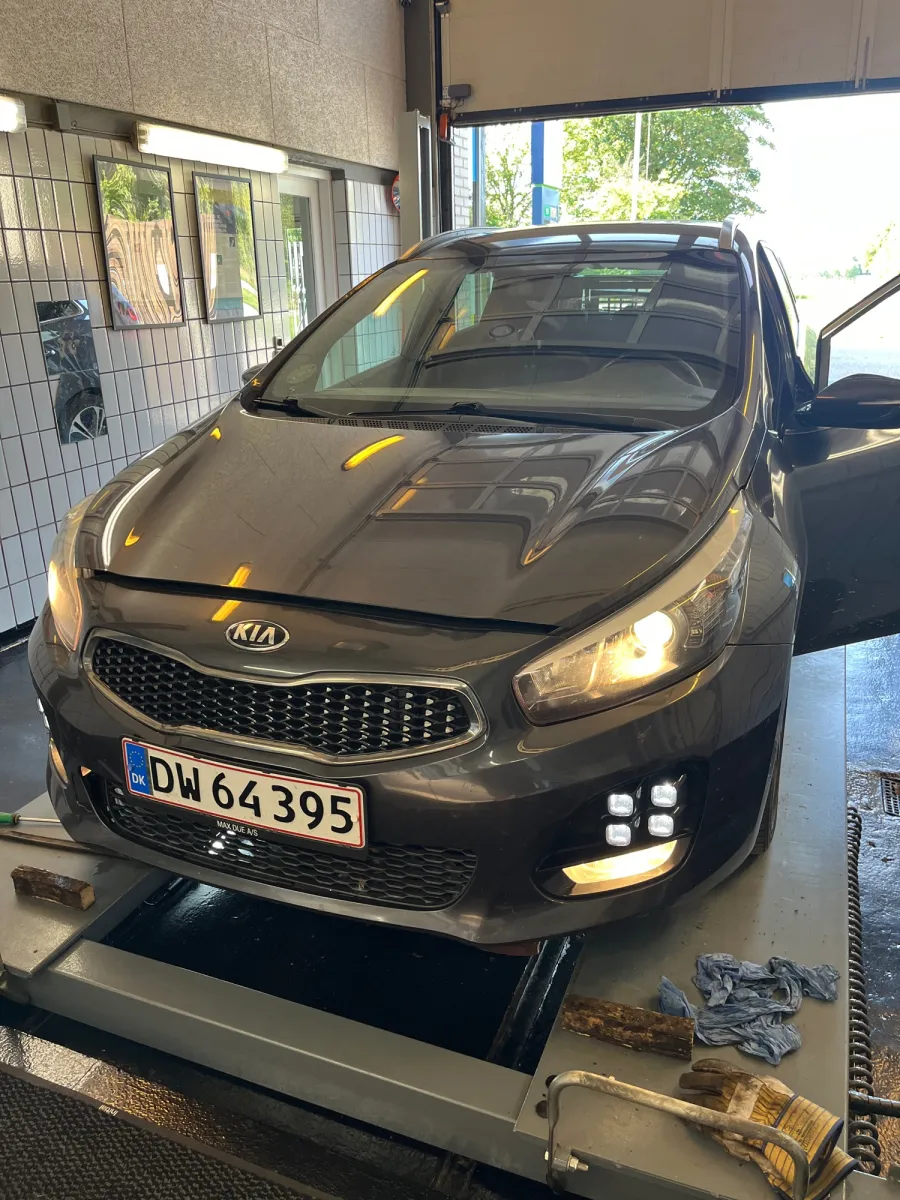 Foto fra et syn på Udby Bilsyn og Antirust