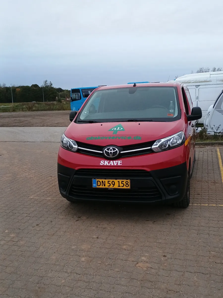Foto fra et syn på Dekra Bilsyn